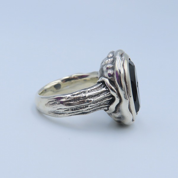 実際に弊社で買取させて頂いたBloody Mary/ブラッディマリー  ストーン リング w/スモーキークォーツ 18号の画像 3枚目