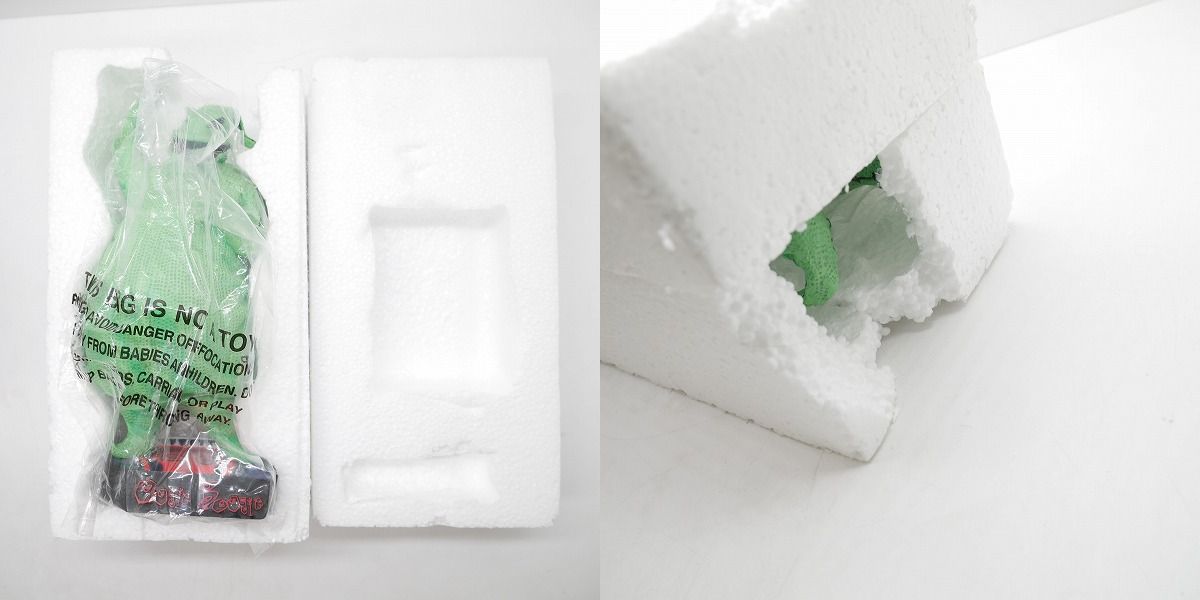 実際に弊社で買取させて頂いたNECA ナイトメア・ビフォア・クリスマス ウギー・ブギー レジン ヘッドノッカー/ロック ショック バレル スタチュー 2点セットの画像 4枚目