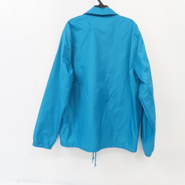 実際に弊社で買取させて頂いたCarhartt WIP/カーハートダブリューアイピー SCRIPT COACH JACKET コーチジャケット ブルー/Mの画像 1枚目