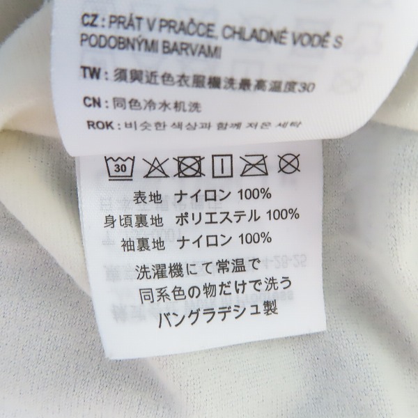 実際に弊社で買取させて頂いたCarhartt WIP/カーハートダブリューアイピー SCRIPT COACH JACKET コーチジャケット ブルー/Mの画像 4枚目