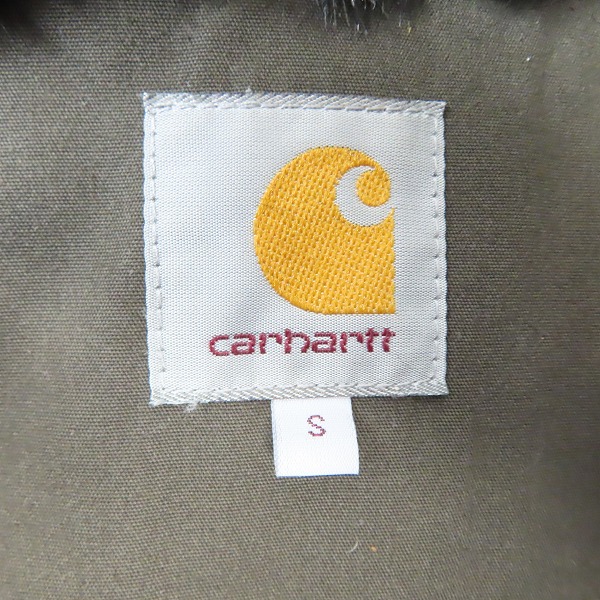 実際に弊社で買取させて頂いたCarhartt/カーハート TRAPPER PARKA/トラッパー パーカー 中綿 コート /Sの画像 4枚目