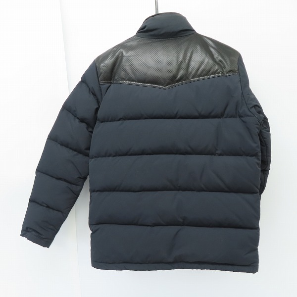 実際に弊社で買取させて頂いたHEAD PORTER PLUS/ヘッドポータープラス レザーヨーク ジップアップジャケット/Mの画像 1枚目