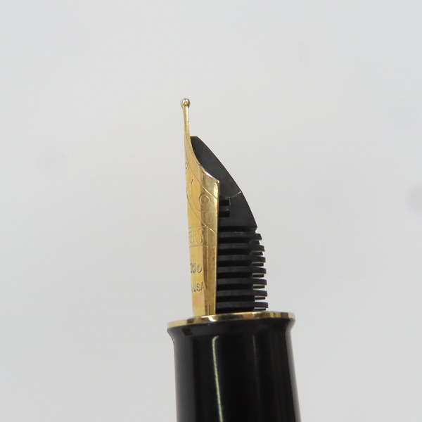 実際に弊社で買取させて頂いたSHEAFFER/シェーファー キャップ式 万年筆 ペン先18K/750/PFの画像 4枚目