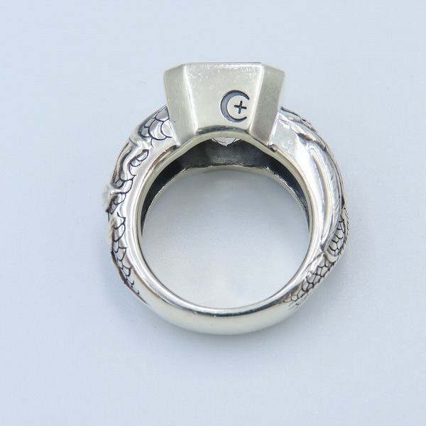 実際に弊社で買取させて頂いた【ギャラ付き】Bloody Mary/ブラッディマリー 2006 Xmas/クリスマス限定 univers リング 17号の画像 5枚目