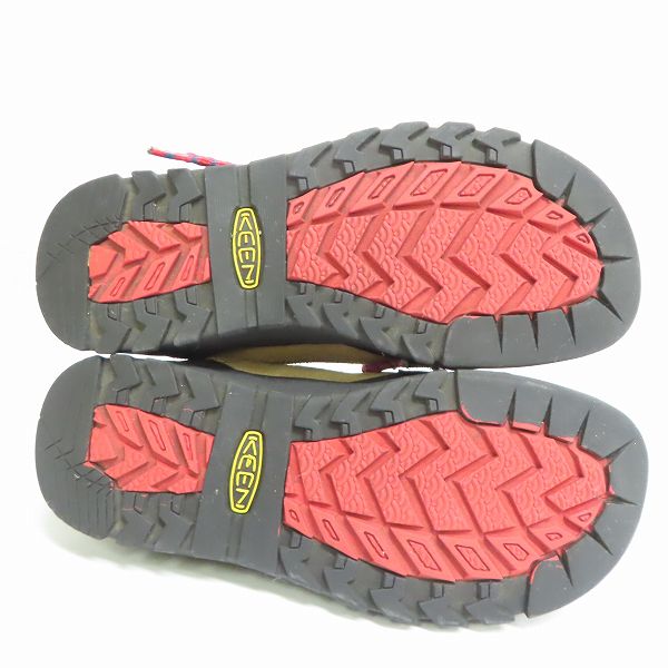 実際に弊社で買取させて頂いたKEEN/キーン JASPER ROCKS STARFISH/RACING RED ジャスパー トレッキング/スニーカー 1013301/27の画像 2枚目