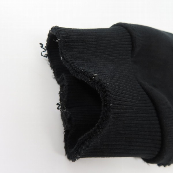 実際に弊社で買取させて頂いたGIVENCHY/ジバンシィ17AWデストロイ加工スウェットトレーナー BM70393Y0S/Lの画像 7枚目