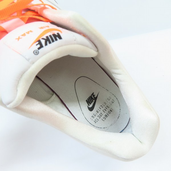 実際に弊社で買取させて頂いたNIKE/ナイキ WMNS AIR MAX 1 LUX "JUST DO IT" エアマックス1 917691-100 26.5の画像 4枚目