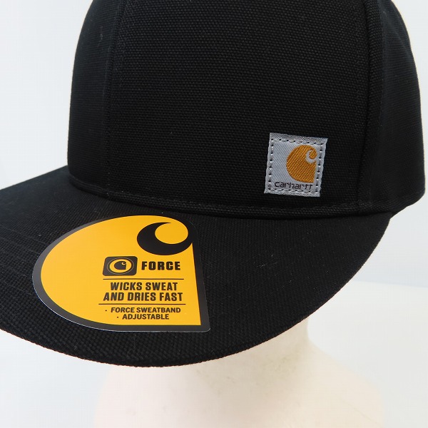 実際に弊社で買取させて頂いた(7)Carhartt/カーハート Firm Duck Flat Brim Cap ファームダック フラットブリム キャップ AH1604-M の画像 4枚目