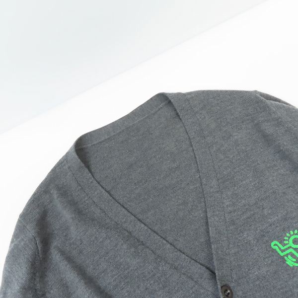 実際に弊社で買取させて頂いたuniform experiment×KEITH HARING/ユニフォームエクスペリメント×キースへリング カーディガン UE-112069/2の画像 5枚目