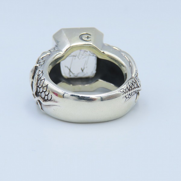 実際に弊社で買取させて頂いた【ギャラ付き】Bloody Mary/ブラッディマリー 2006 Xmas/クリスマス限定 univers リング 17号の画像 4枚目