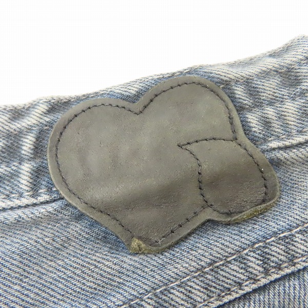 実際に弊社で買取させて頂いたNUMBER (N)INE/ナンバーナイン 07SS クラッシュ加工 デニムパンツ S07-NN007A/3の画像 3枚目