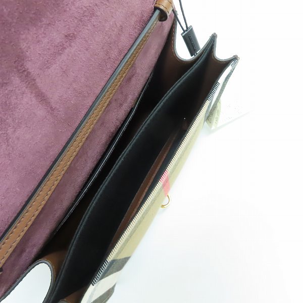 実際に弊社で買取させて頂いた【未使用】BURBERRY/バーバリー マッケン ショルダーバッグの画像 3枚目