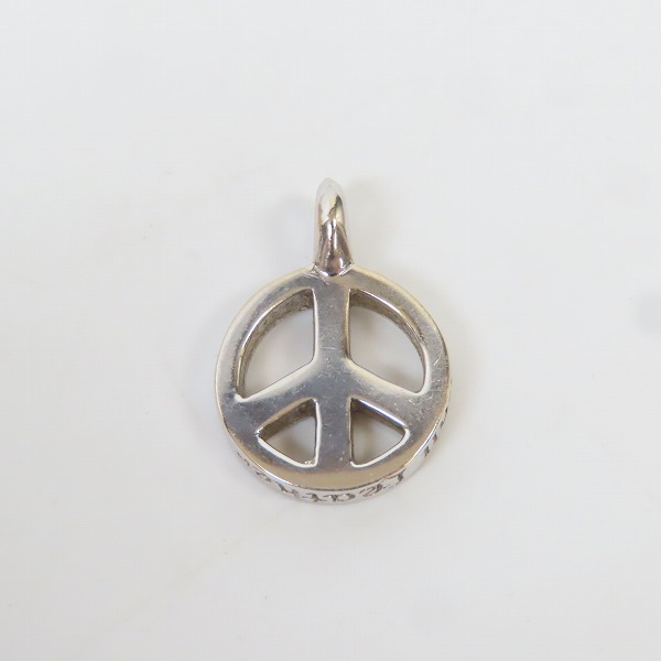 実際に弊社で買取させて頂いたBill Wall Leather/BWL/ビルウォールレザー ピースチャーム 18KWGの画像 2枚目