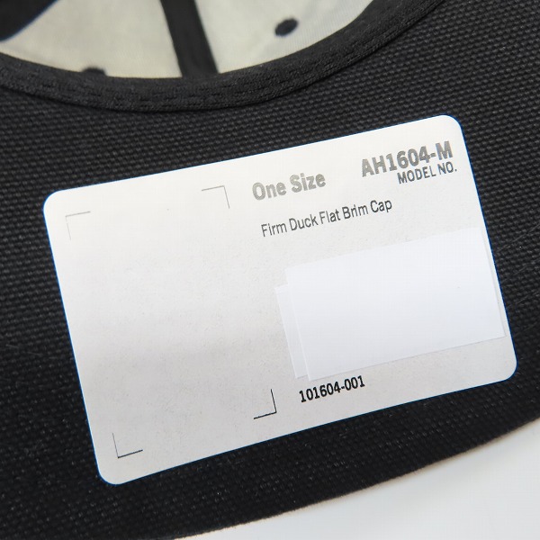 実際に弊社で買取させて頂いた(5)Carhartt/カーハート Firm Duck Flat Brim Cap ファームダック フラットブリム キャップ AH1604-M の画像 7枚目
