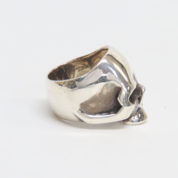 実際に弊社で買取させて頂いたNUMBER (N)INE×JAM HOME MADE/ナンバーナイン×ジャムホームメイド スカルリング S12-NJAM002/18.5号の画像 4枚目