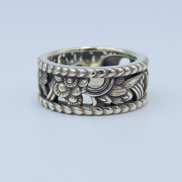 実際に弊社で買取させて頂いた【ギャラ付き】Bloody Mary ブラッディマリー 仏光万華鏡 Buddhist Lamp Ring S リング/15号の画像 1枚目