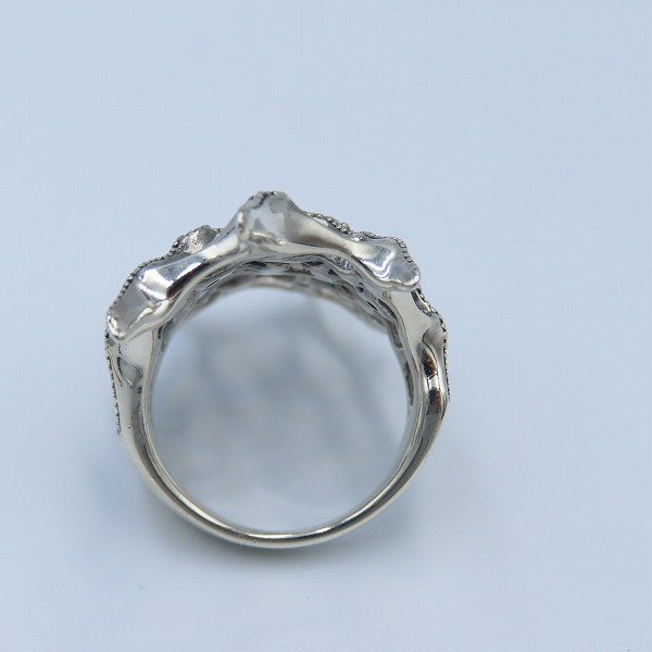 実際に弊社で買取させて頂いた【ギャラ付き】Bloody Mary/ブラッディマリー Aranea/アラネア リング w/ブラックスピネル 17号の画像 4枚目