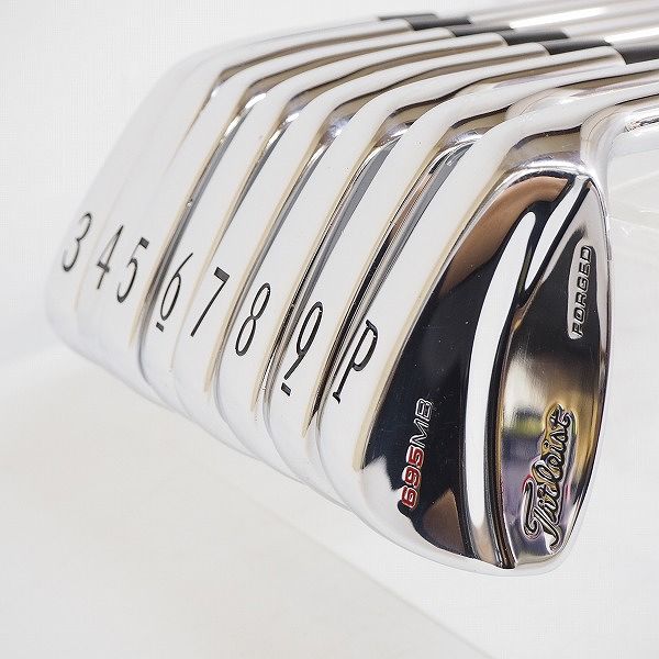 実際に弊社で買取させて頂いたTitleist/タイトリスト 695MB FORGED アイアン #3〜9,Pw 8本セット Dynamic Gold