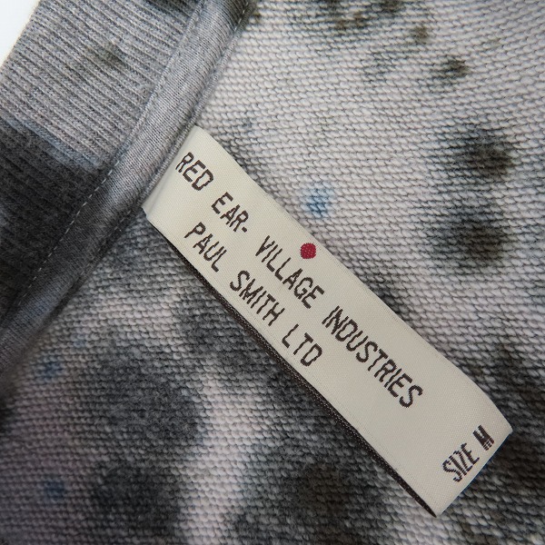 実際に弊社で買取させて頂いたPaul Smith/ポールスミス RED EAR/レッドイヤー MOSAIC PRINT SWEAT PULLOVER スウェット 252028/Mの画像 2枚目