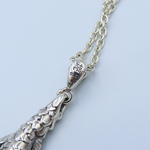 実際に弊社で買取させて頂いた【ギャラ付き】Bloody Mary/ブラッディマリー Pendont:Mars/garnet/マーズ ペンダント/ネックレス ｗ/ガーネットの画像 4枚目