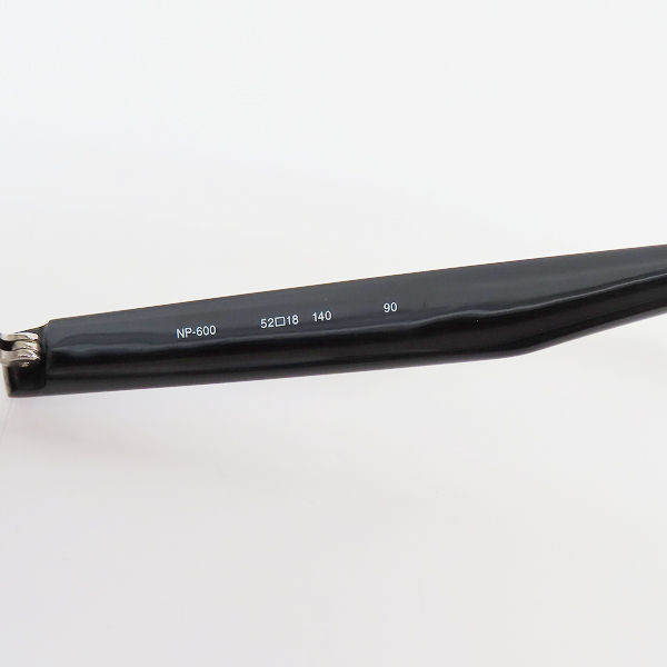実際に弊社で買取させて頂いた999.9/フォーナインズ 度入り眼鏡/メガネフレーム NP-600の画像 6枚目