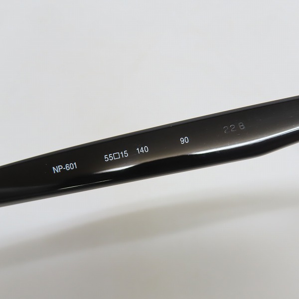 実際に弊社で買取させて頂いた999.9/フォーナインズ 度入り メガネフレーム/アイウェア NP-601 90の画像 4枚目