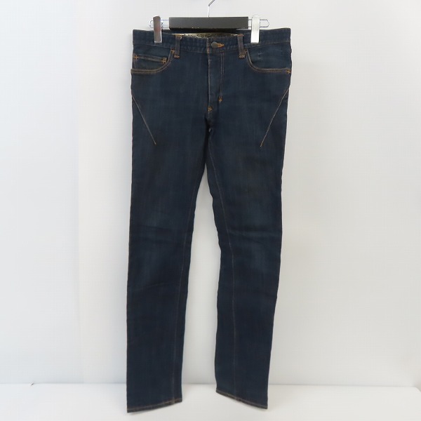 実際に弊社で買取させて頂いたNUMBER (N)INE/ナンバーナイン ハート涙/音符 デニムパンツ F07-NNP005A/3×30