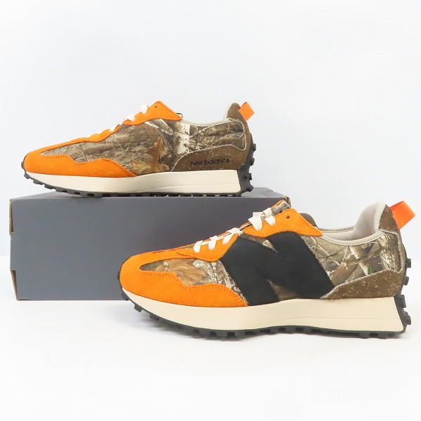 実際に弊社で買取させて頂いた【未使用】New Balance×atmos/ニューバランス×アトモス リアルツリー カモ MS327ART/29.0の画像 3枚目