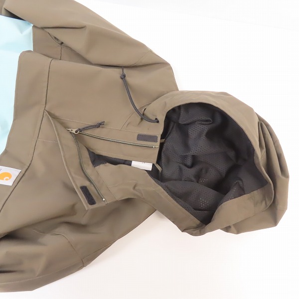 実際に弊社で買取させて頂いた【未使用】Carhartt/カーハート NIMBUS TW TONE PULLOVER ニンバス プルオーバージャケット/Mの画像 7枚目