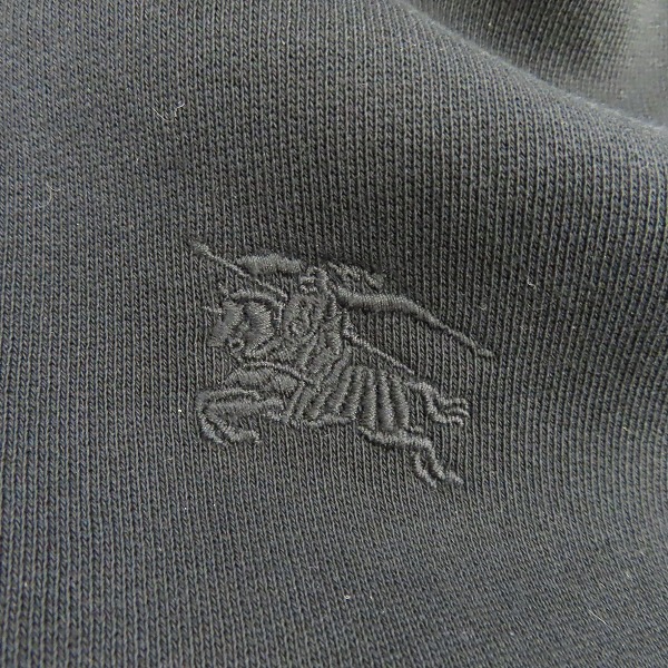 実際に弊社で買取させて頂いたBURBERRY/バーバリー ジップアップパーカー 胸刺繍 Sの画像 6枚目