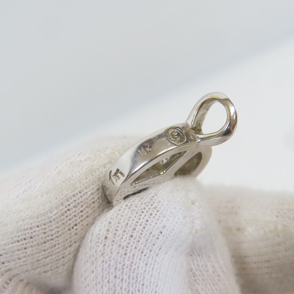 実際に弊社で買取させて頂いたBill Wall Leather/BWL/ビルウォールレザー ピースチャーム 18KWGの画像 7枚目