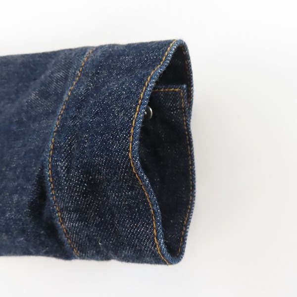 実際に弊社で買取させて頂いたCALEE/キャリー Vintage reproduct 3rd type denim jacket デニムジャケット CL-22AW020/Lの画像 3枚目