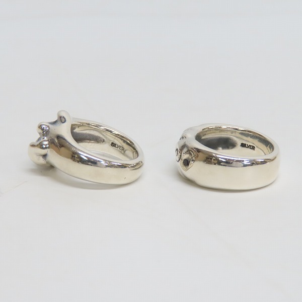 実際に弊社で買取させて頂いたBloody Mary/ブラッディマリー モチーフ リング 2点セットの画像 2枚目