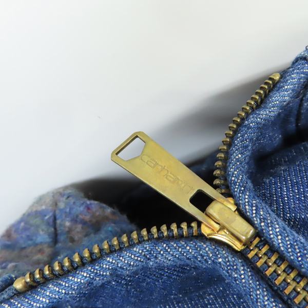 実際に弊社で買取させて頂いたCarhartt/カーハート デニム アクティブジャケット JB848/XXLの画像 9枚目