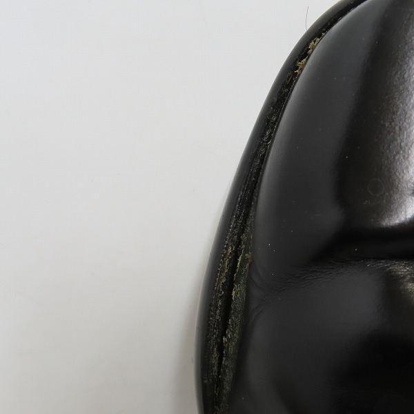 実際に弊社で買取させて頂いた【観賞用】PRADA/プラダ サイドゴア レザー シューズの画像 6枚目