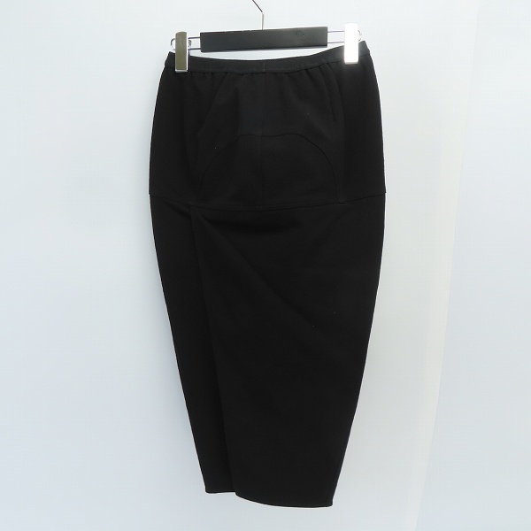 実際に弊社で買取させて頂いたRick Owens/リックオウエンス バックスリット タイト スカート RP18F4339-GG/38の画像 1枚目