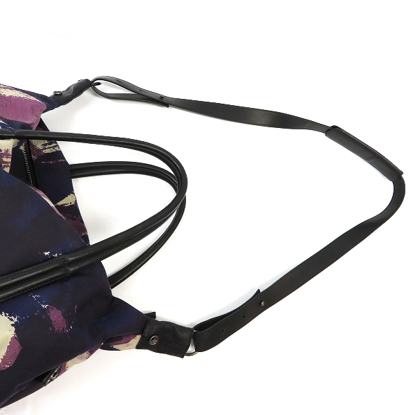 実際に弊社で買取させて頂いたMaison Martin Margiela 11/メゾンマルタンマルジェラ 総柄レザー 2WAYショルダーバッグ/トートバッグ S55WC0012 S43526の画像 3枚目