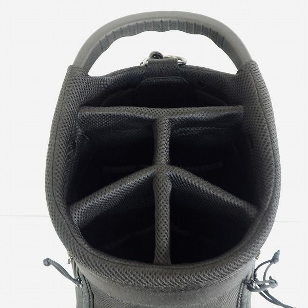 実際に弊社で買取させて頂いたBRIEFING/ブリーフィング CR-5 ゴルフ 9.5型 5分割キャディバッグ ブラックの画像 3枚目