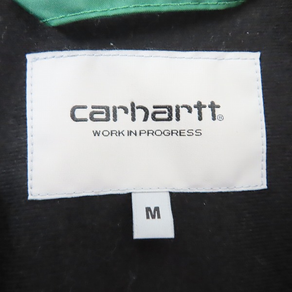 実際に弊社で買取させて頂いたCarhartt WIP/カーハートダブリューアイピー SCRIPT COACH JACKET コーチジャケット グリーン/Mの画像 2枚目