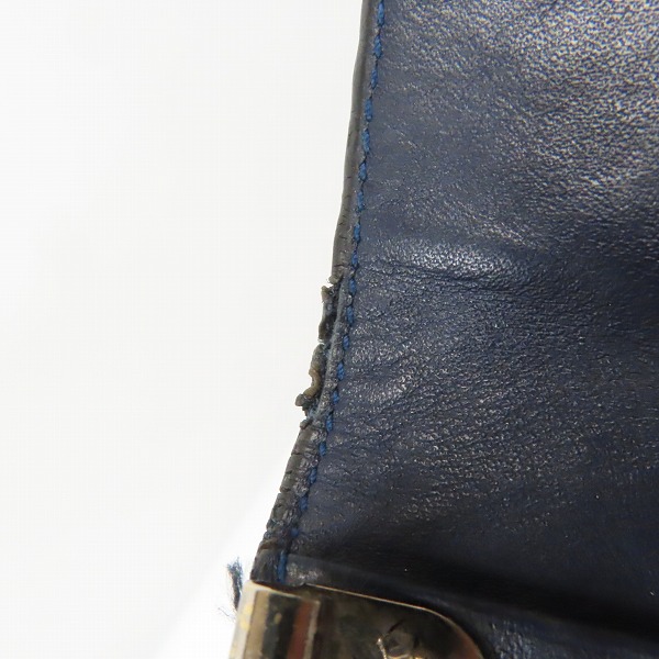 実際に弊社で買取させて頂いたLOEWE/ロエベ アナグラム総柄 レザー6連キーケースの画像 7枚目