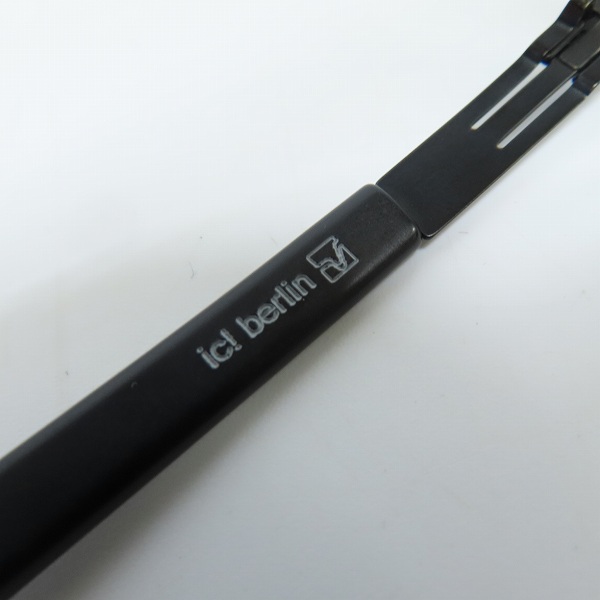 実際に弊社で買取させて頂いたic! berlin/アイシーベルリン メガネフレーム/アイウェア EU-PAT 863の画像 5枚目