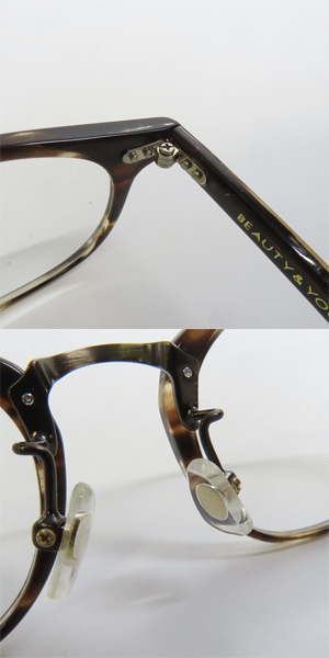 実際に弊社で買取させて頂いたBEAUTY & YOUTH UNITED ARROWS by KANEKO OPTICAL/ユナイテッドアローズ×金子眼鏡店 SAM メガネフレームの画像 4枚目