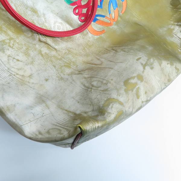 実際に弊社で買取させて頂いたLOEWE/ロエベ アナグラムロゴ刺繍トートバッグの画像 7枚目