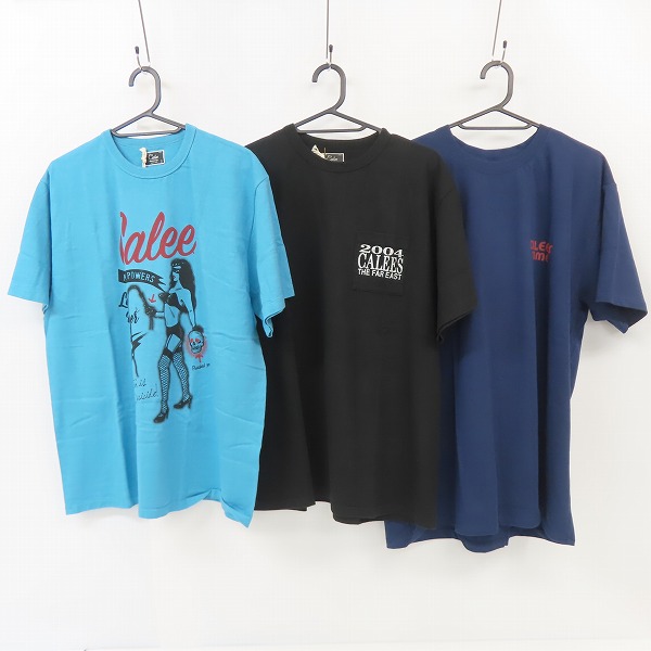 実際に弊社で買取させて頂いた【未使用】CALEE/キャリー 半袖Tシャツ 3点セット