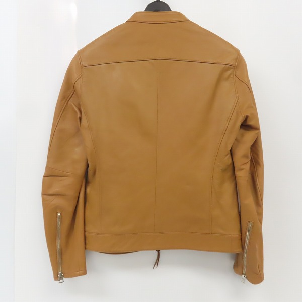 実際に弊社で買取させて頂いたBEAUTY&YOUTH UNITED ARROWS/ビューティーアンドユースユナイテッドアローズ シングルライダースジャケット 1225-199-6285の画像 1枚目