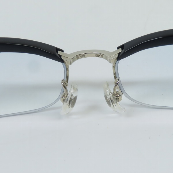 実際に弊社で買取させて頂いた999.9/フォーナインズ 度入り眼鏡/メガネフレーム M-18 6232の画像 4枚目