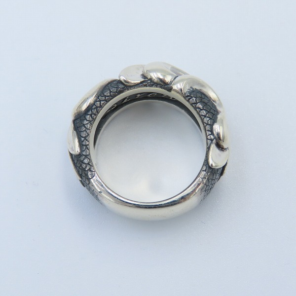 実際に弊社で買取させて頂いた【ギャラ付き】Bloody Mary ブラッディマリー Neptune/ネプチューン L リング 13号の画像 5枚目