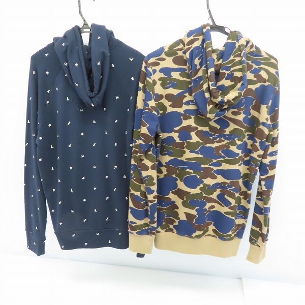 実際に弊社で買取させて頂いたCarhartt/カーハート 総柄/カモ柄スウェットパーカー/2点セットの画像 1枚目