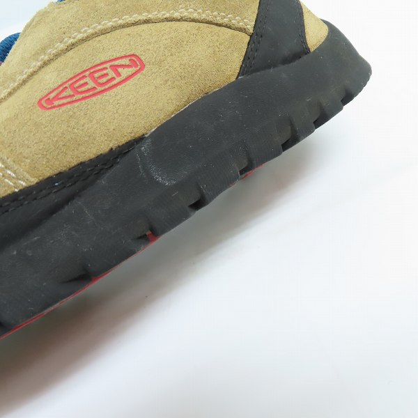 実際に弊社で買取させて頂いたKEEN/キーン JASPER ROCKS STARFISH/RACING RED ジャスパー トレッキング/スニーカー 1013301/27の画像 7枚目