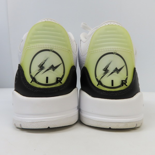 実際に弊社で買取させて頂いたFRAGMENT DESIGN×NIKE/フラグメントデザイン×ナイキ AIR JORDAN 3 エアジョーダン3 DA3595-100/28.5の画像 1枚目
